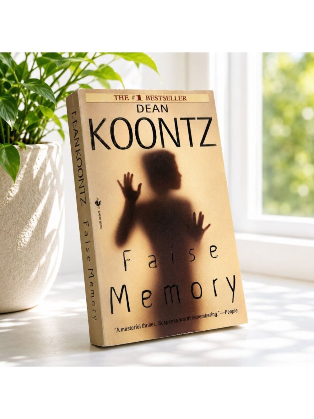 Dean Koontz False Memory‎ Paperback Thriller Novel Bantam Books 2000